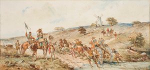 ナセビー1世の戦いでのルパート王子